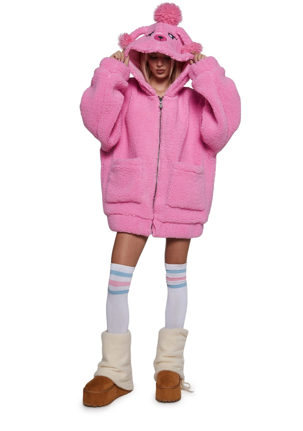 Best In Show Hooded Sherpa Jacket