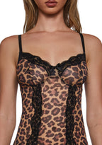 Sexy Cover Girl Slip Dress