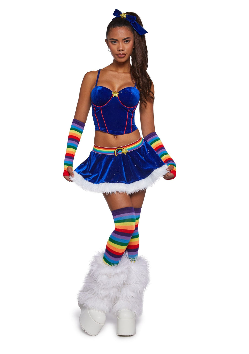 Rainbow Girl Costume