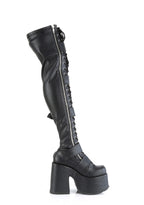 Camel-305 Platfform Thigh High Boots
