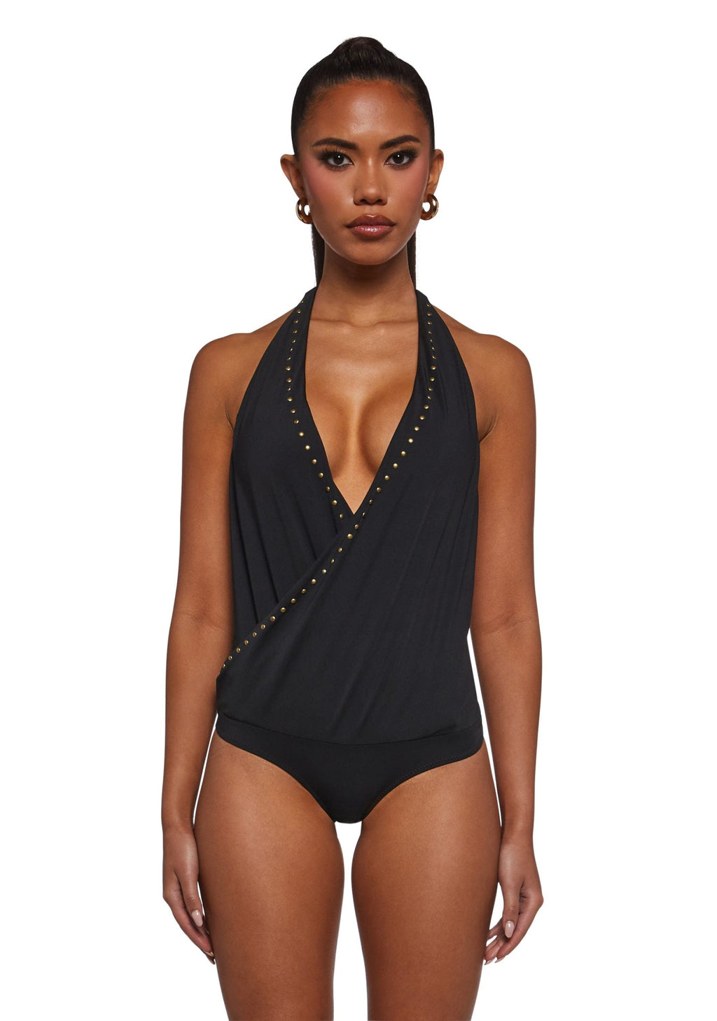 Power Play Halter Bodysuit