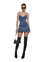 Sweetheart Wrangle Mini Dress