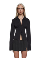 Office Siren Blouse – Black