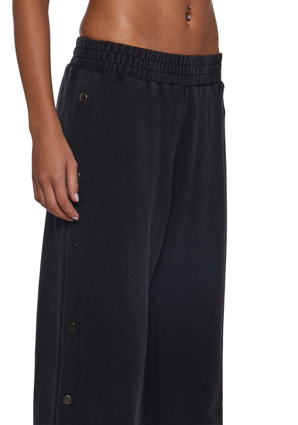Ego Washed Boyfriend Sweatpants – Black