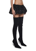 Shimmer Illusions Micro Skirt