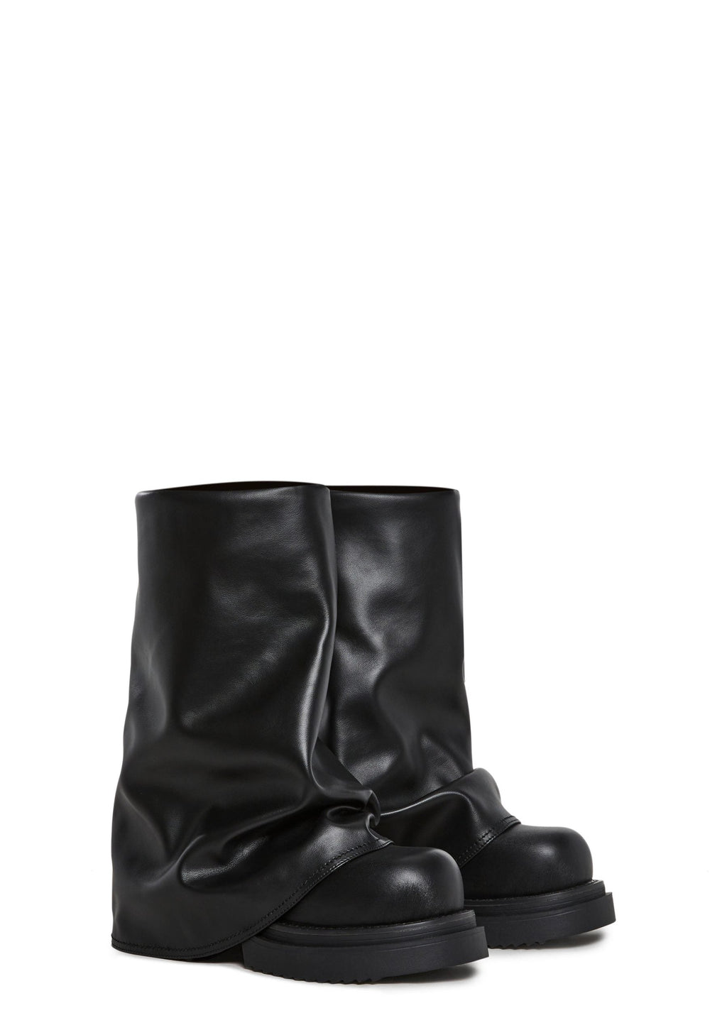 Ego Foldover Boots – Black