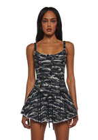 Little Miss Attitude Mini Dress – Camo