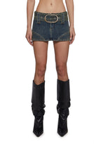 Norah Micro Skort – Denim