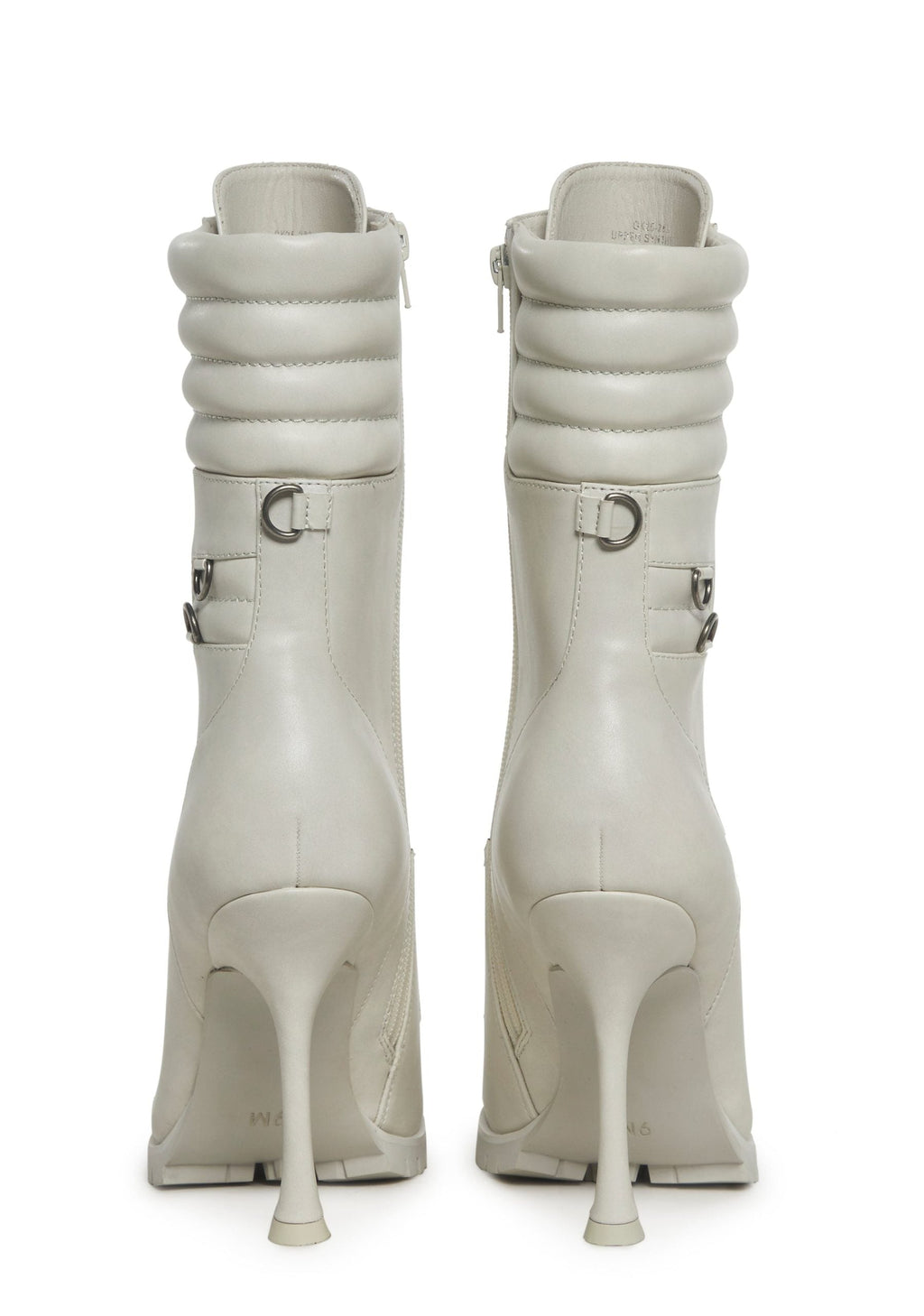 Future Frenemy Heeled Booties – White