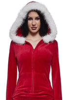 Sleigh Bell Sweatheart Shorts Set