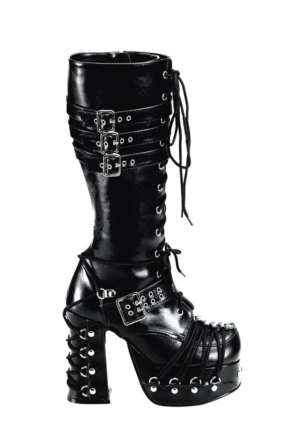 Charade-206 Platform Knee High Boots