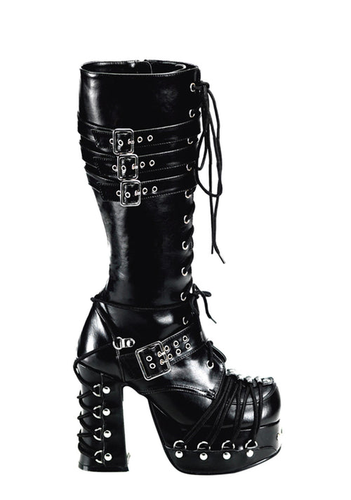 Charade-206 Platform Knee High Boots
