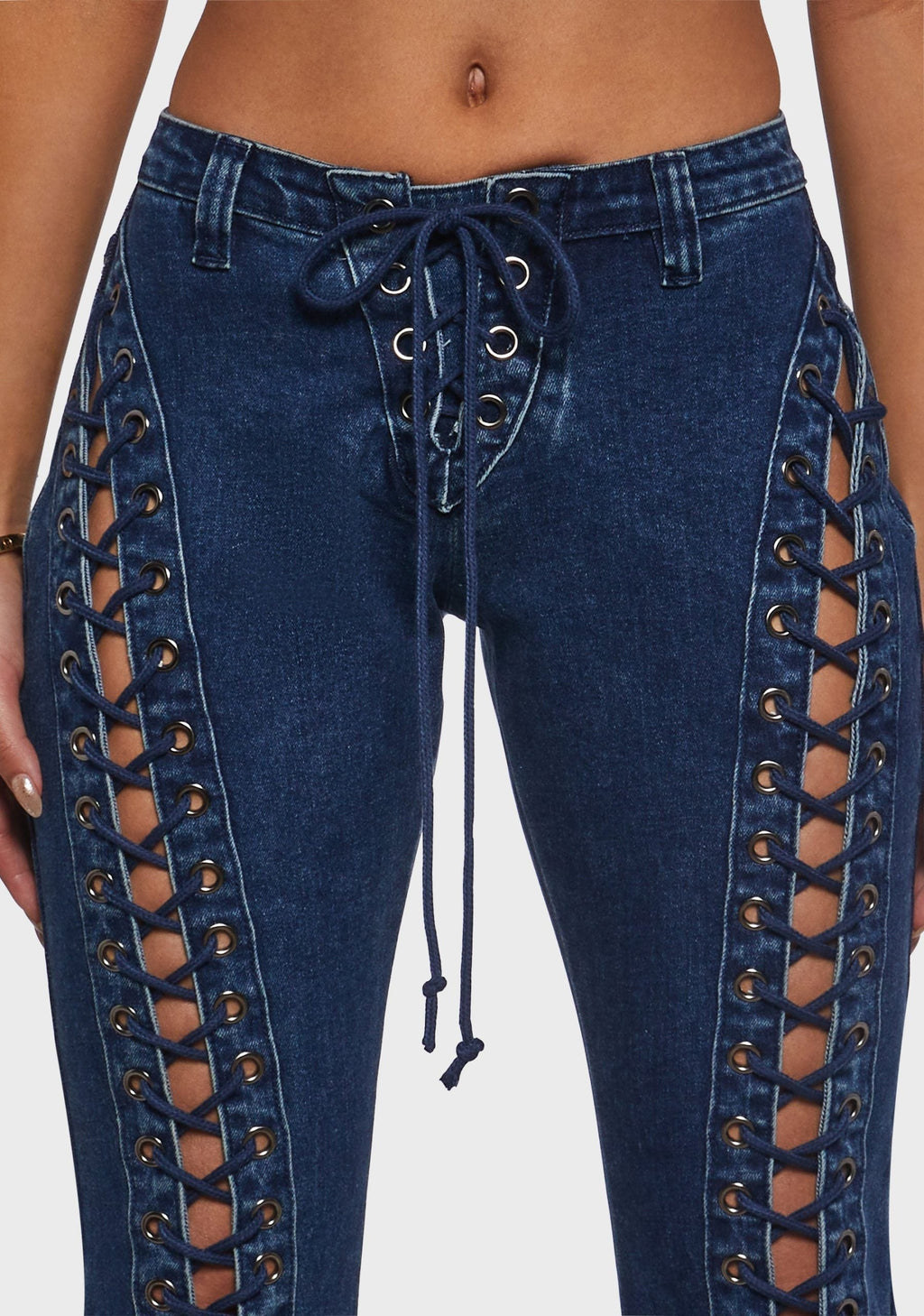 Wild Wanderer Flare Jeans – Blue