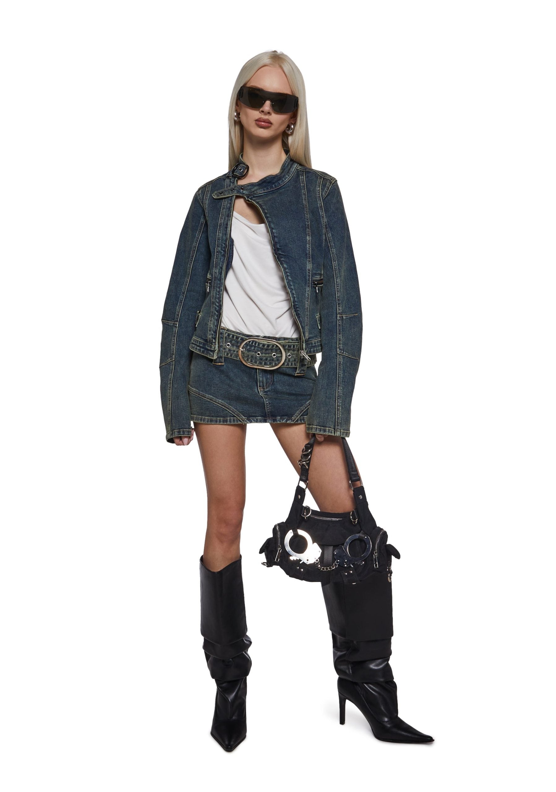 Kenzie Asymmetrical Moto Jacket