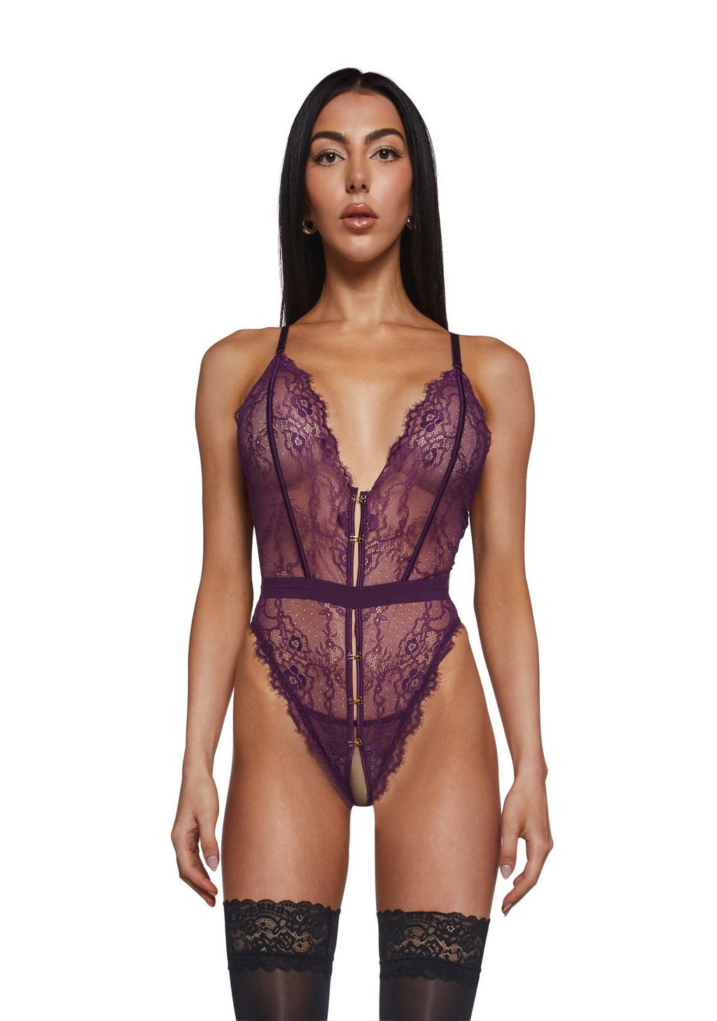Lace Fetish Teddy