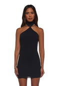 Latest Nightspot Halter Dress – Black