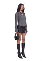 Viral Takeover Mini Skirt – Black