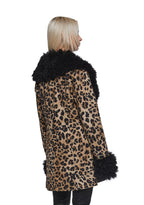 Champagne Showers Leopard Coat