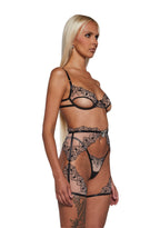 Playboy Bunny Kiss 3-Piece Chaps Set