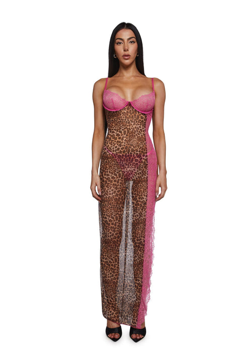 Animal Instincts Lingerie Set