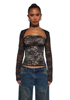 Talented Me Tube Top And Shrug Set