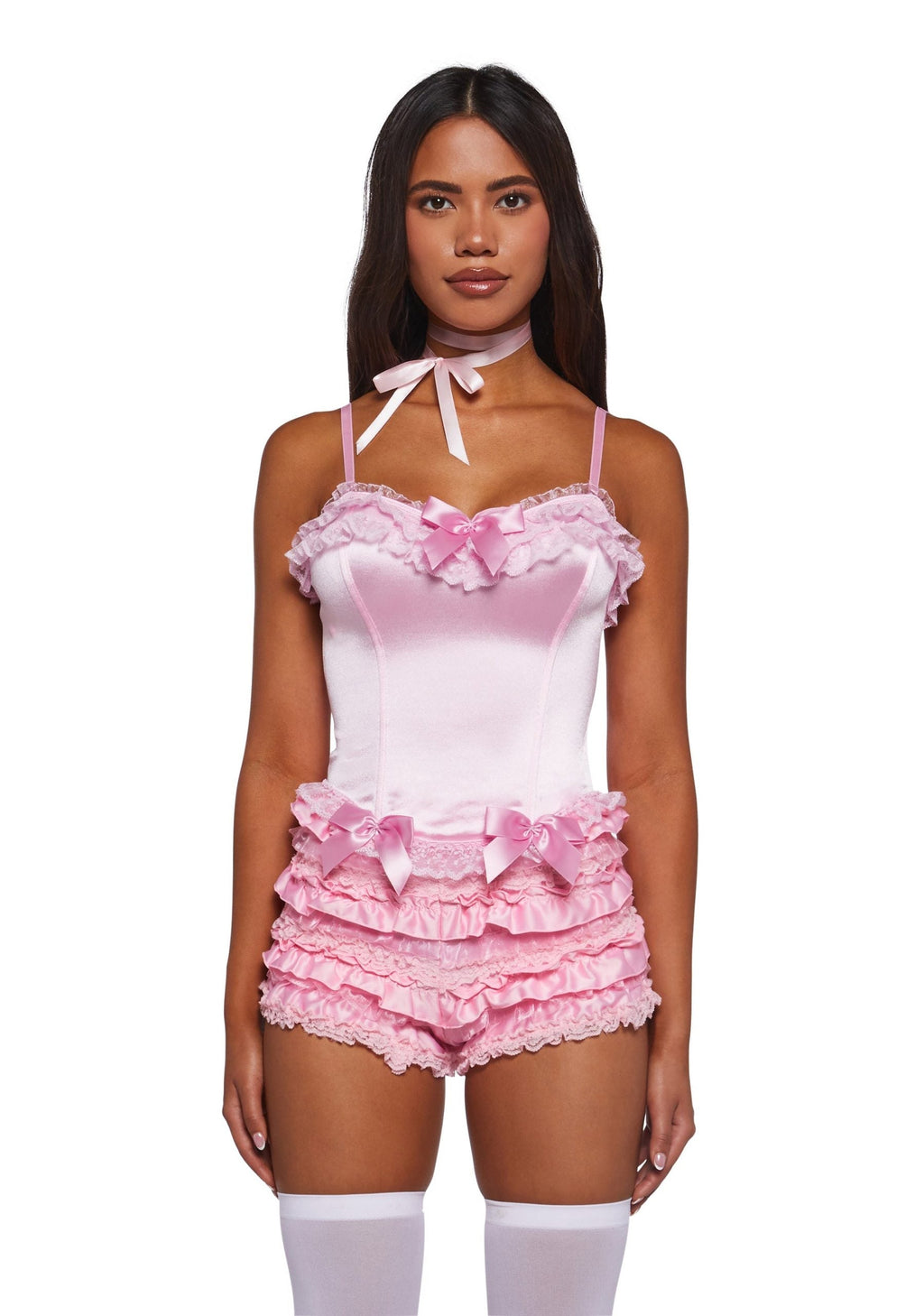 Romantic Age Corset Top – Pink