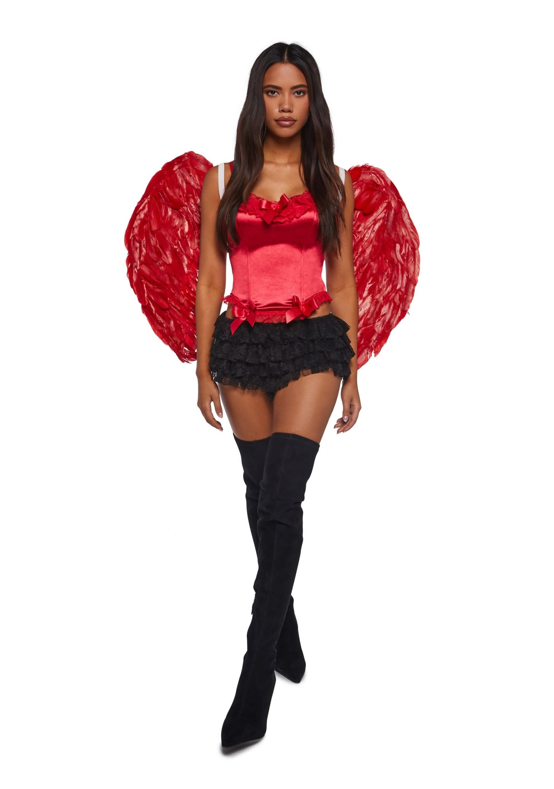 Romantic Age Corset Top – Red