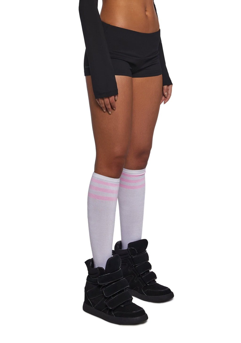 Playboy Mini Shorts – Black