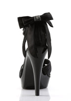 Cocktail-568 Platform Criss Cross Straps Sandals-Black