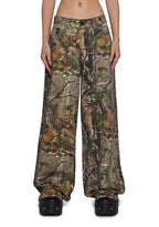 Sinful Attitude Wide Leg Jeans – Camo