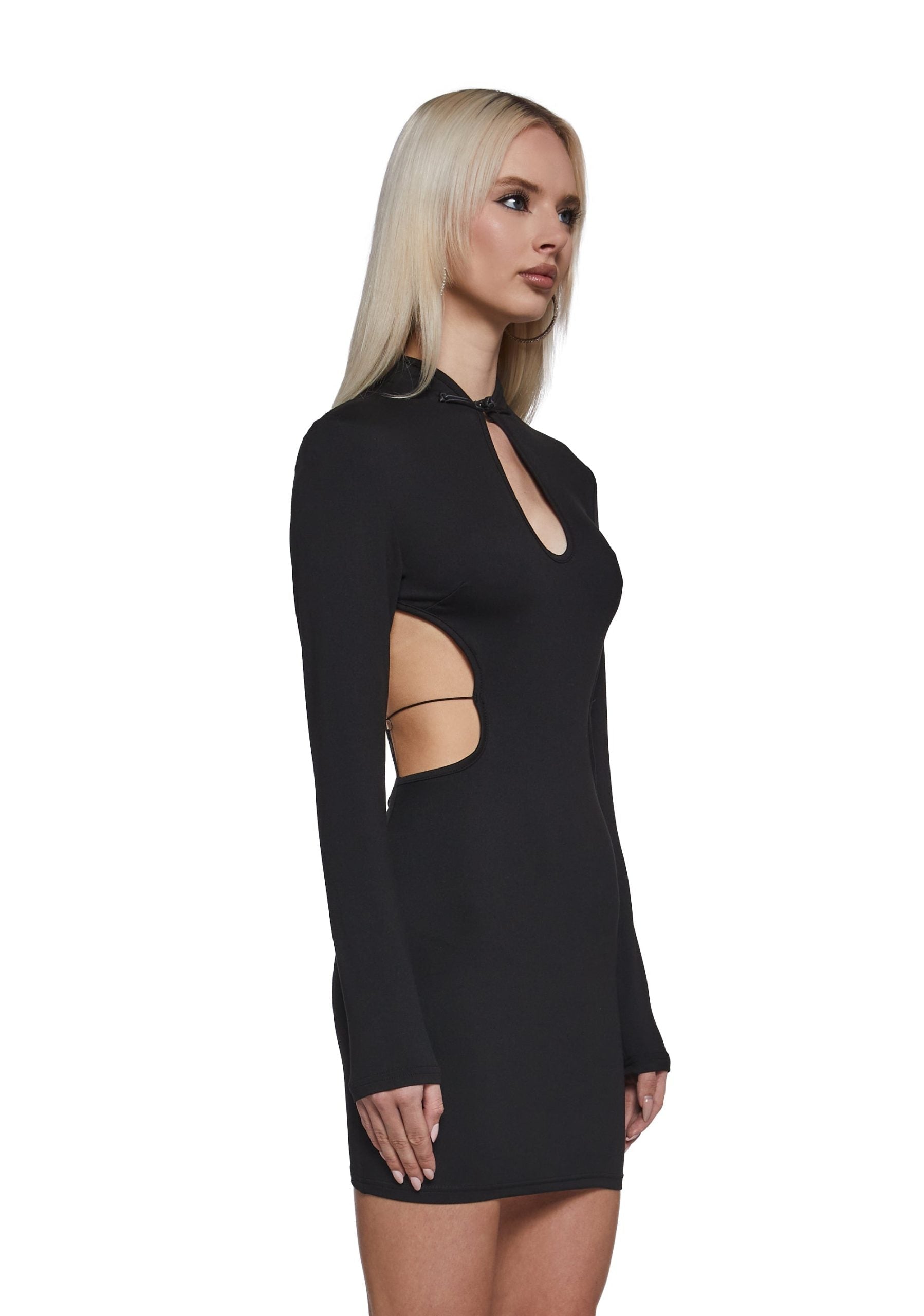 Secret Key Backless Dress