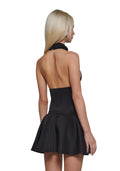 Fearless Love Halter Dress – Black