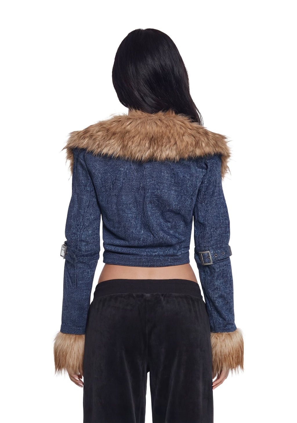 Covet Moto Jacket – Denim