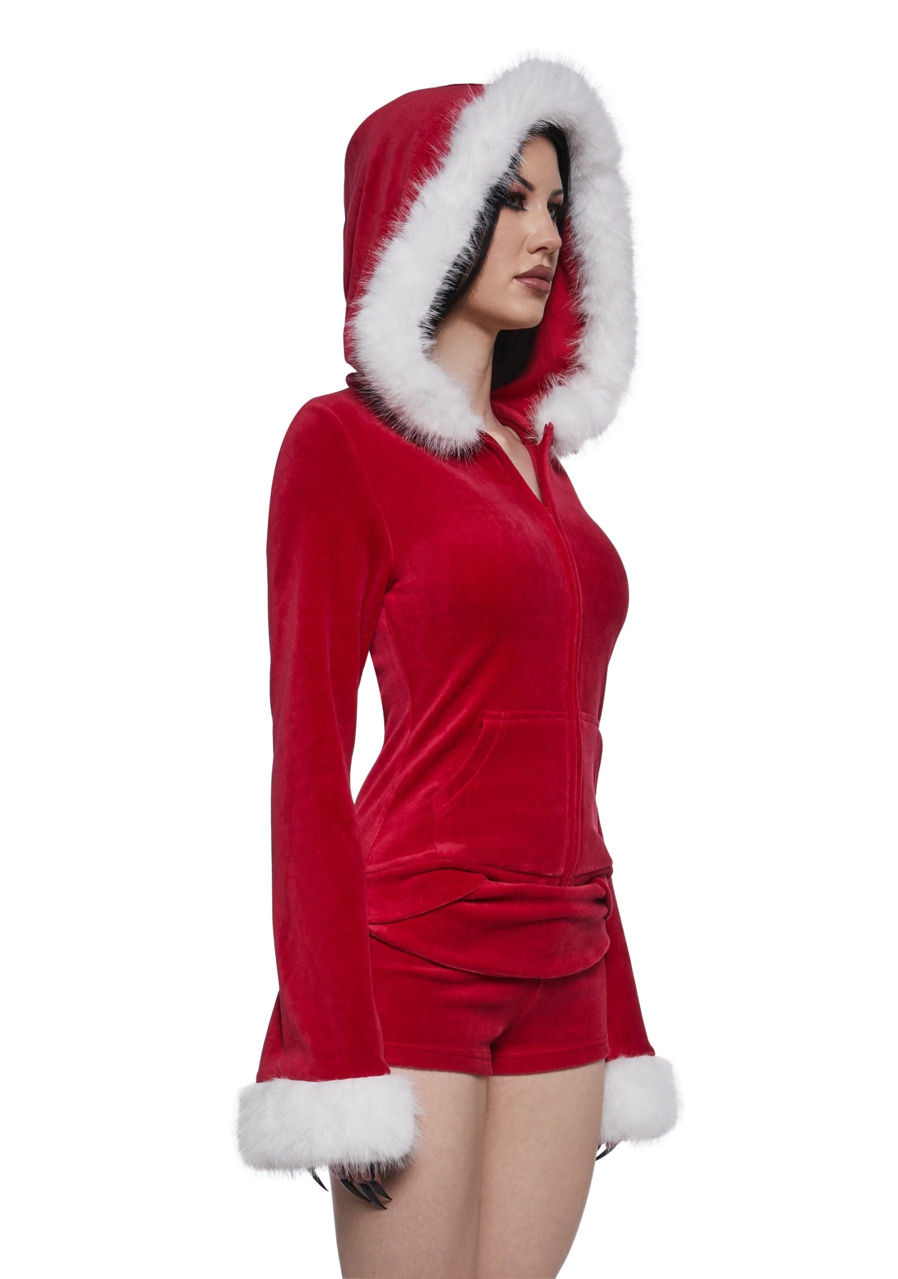 Sleigh Bell Sweatheart Shorts Set