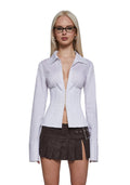 Office Siren Blouse – White