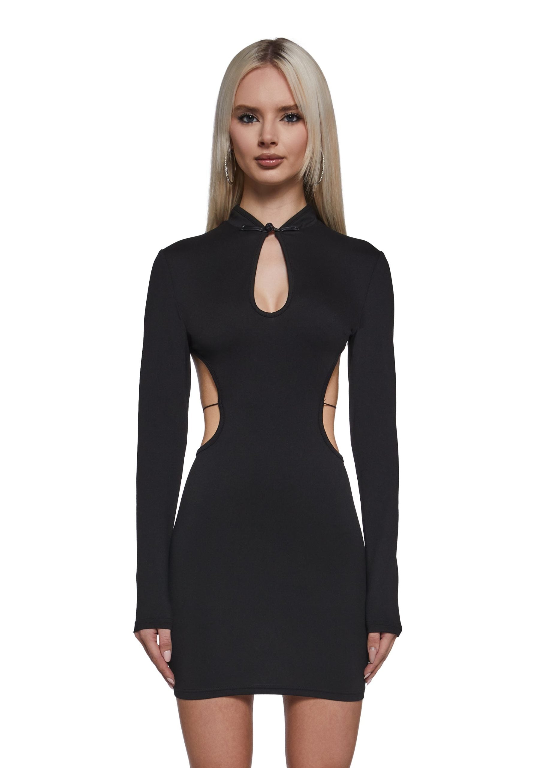 Secret Key Backless Dress