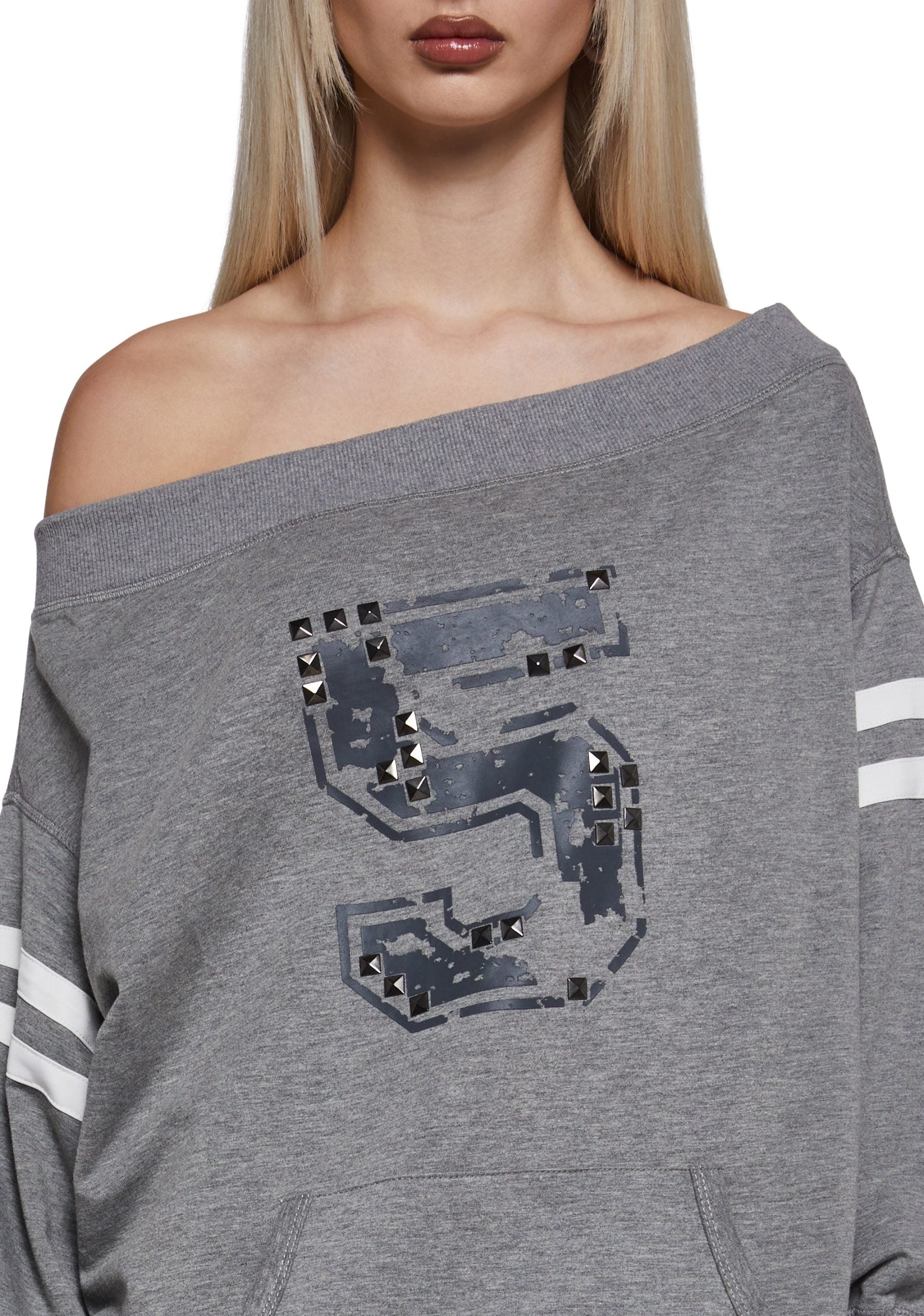 Team Spirit Off The Shoulder Dress