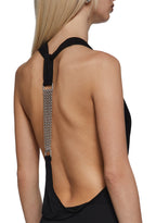 Celeb Status Halter Top – Black