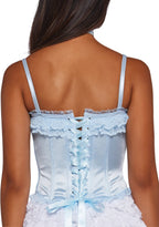 Romantic Age Corset Top – Blue