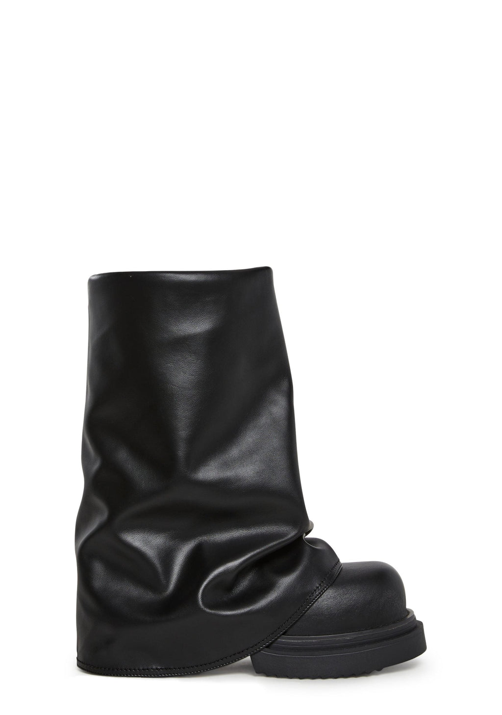 Ego Foldover Boots – Black