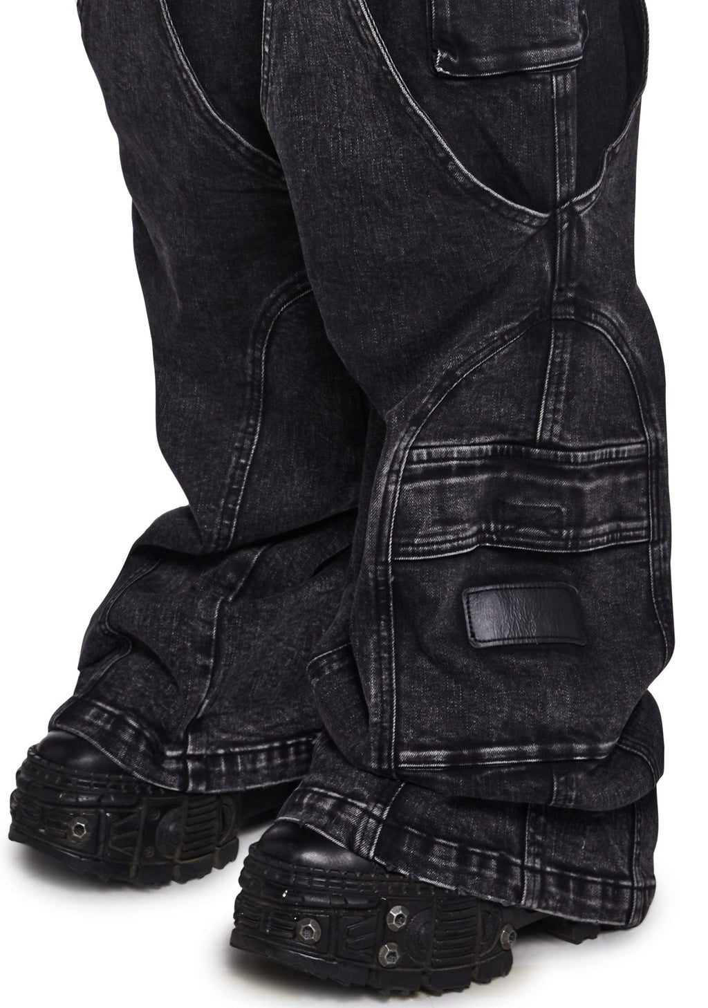 Warp Cargo Wide Leg Pants