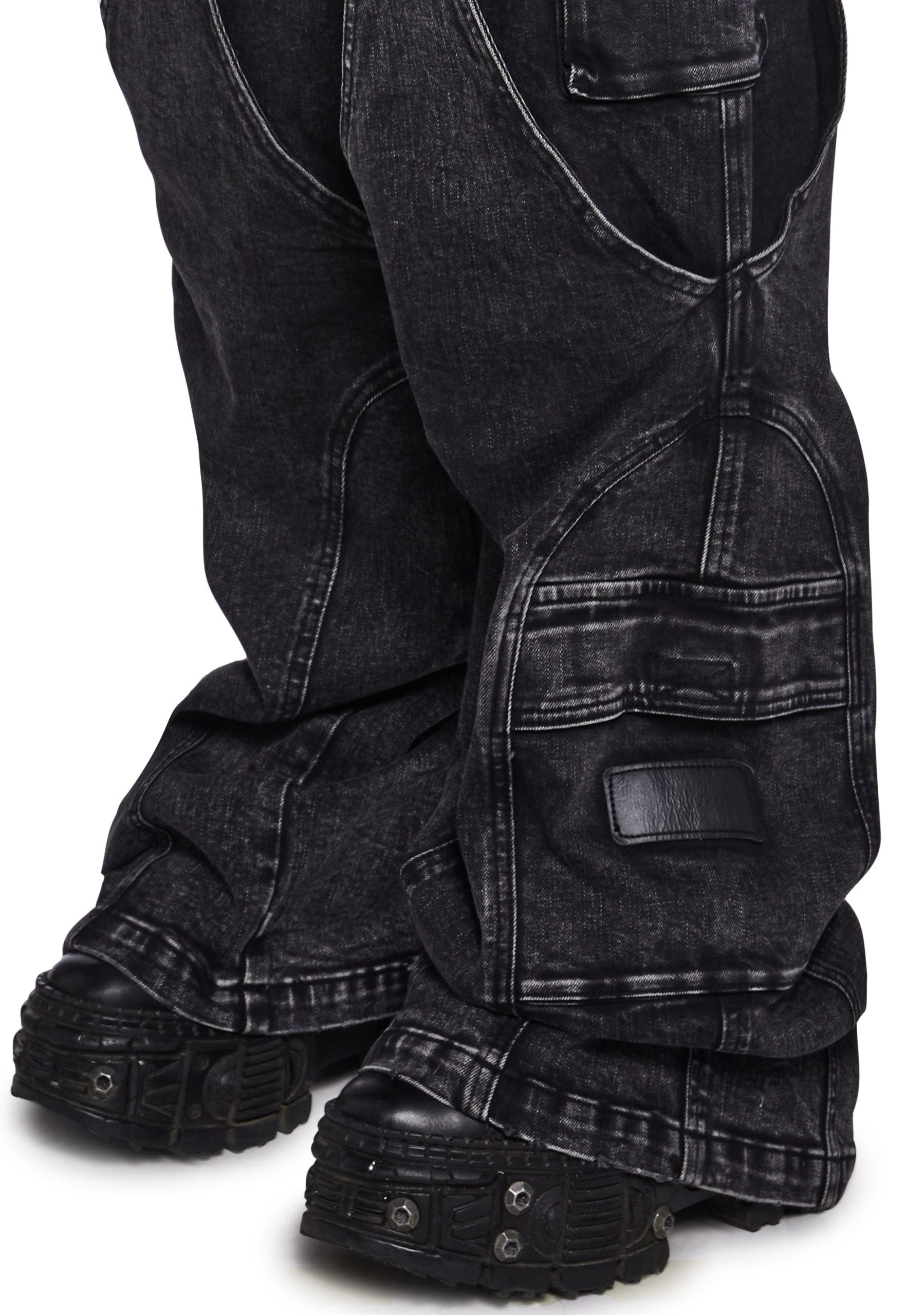 Warp Cargo Wide Leg Pants