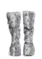 Wild Instincts Faux Fur Boots – White