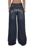 Sinful Attitude Wide Leg Jeans – Playboy