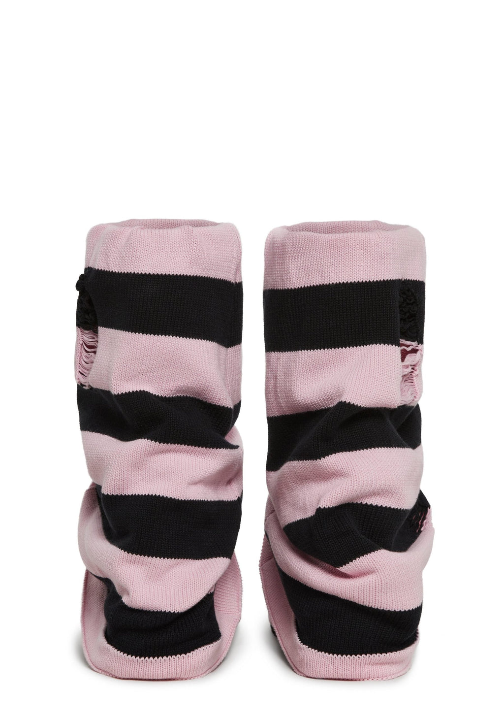 Snuggle Lifestyle Platform Boots – Striped