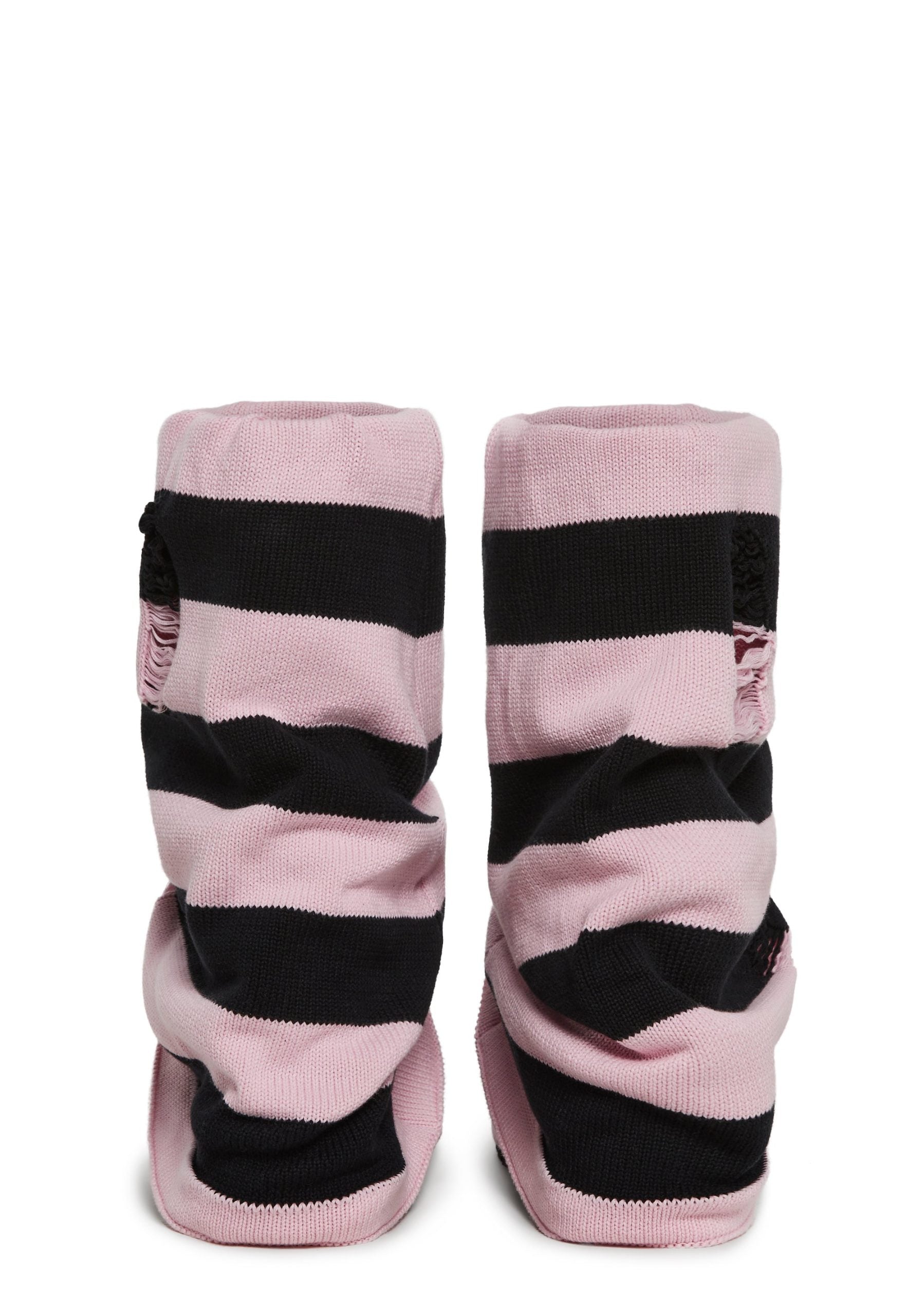 Snuggle Lifestyle Platform Boots – Striped