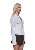 Office Siren Blouse – White