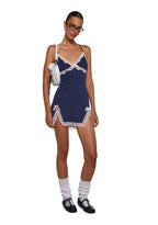 Genuine Sweetheart Mini Slip Dress