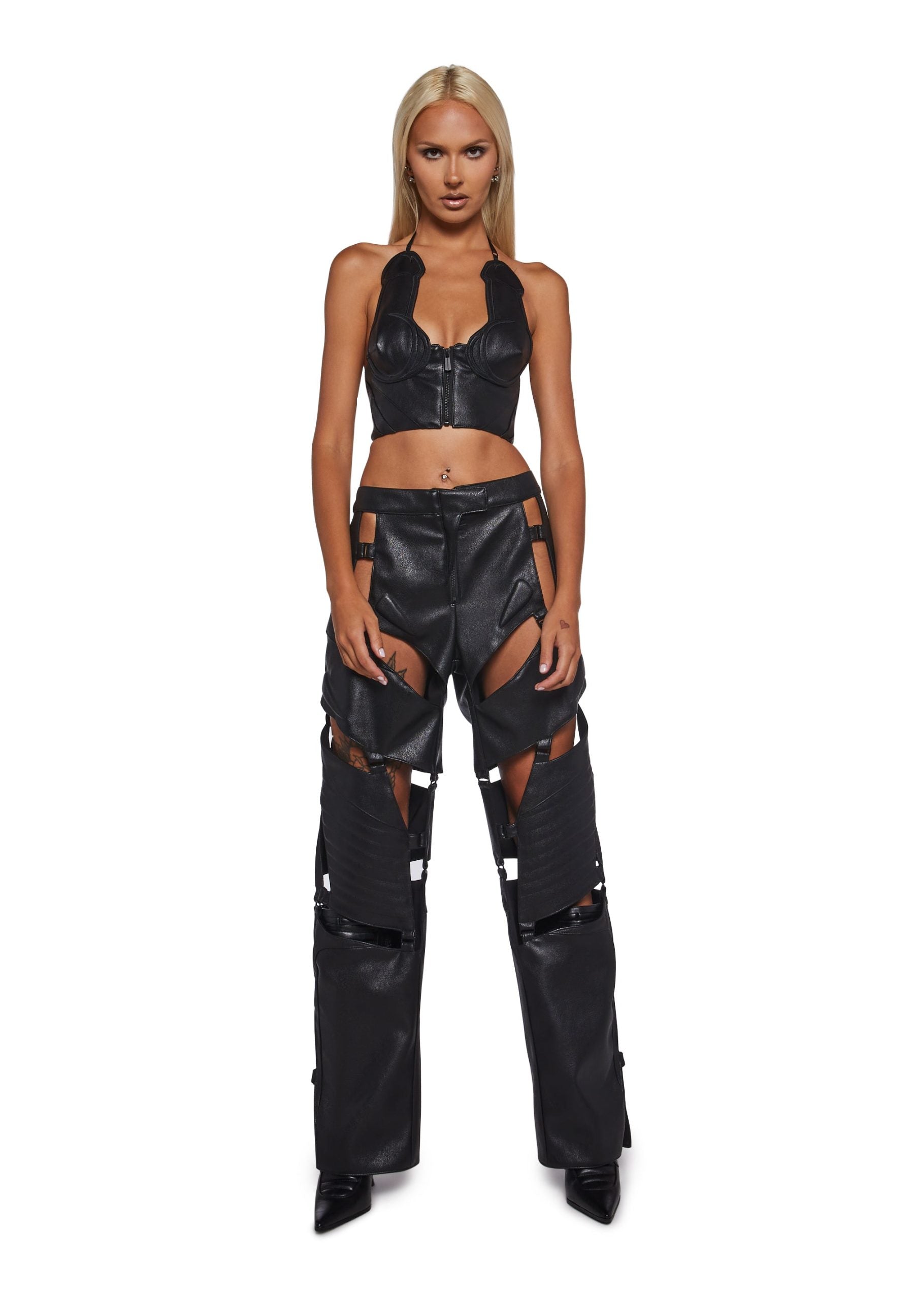 Biker Floating Pants – Black
