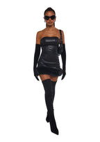 Icon Sensation Strapless Mini Dress